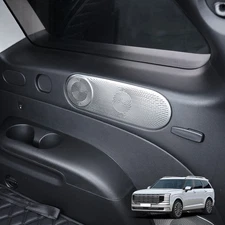 For Hyundai Palisade LX3 2026 Stainless Steel Three Row Speaker Cover Trim