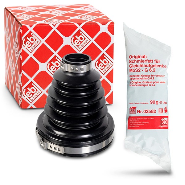 Febi Bilstein Faltenbalgsatz Achsmanschette Vorne Ford Galaxy Ck Mondeo Cd S-MAX-image