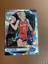 Julie Vanloo Ice Prizms 2024 Panini Prizm WNBA Rookie #42 Washington Mystics