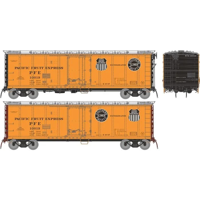 Rapido Trains 196001A HO PFE 1957 Scheme R-40-27 Reefer