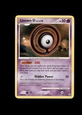 Unown [O] 70/132 Uncommon Secret Wonders Pokemon LP-