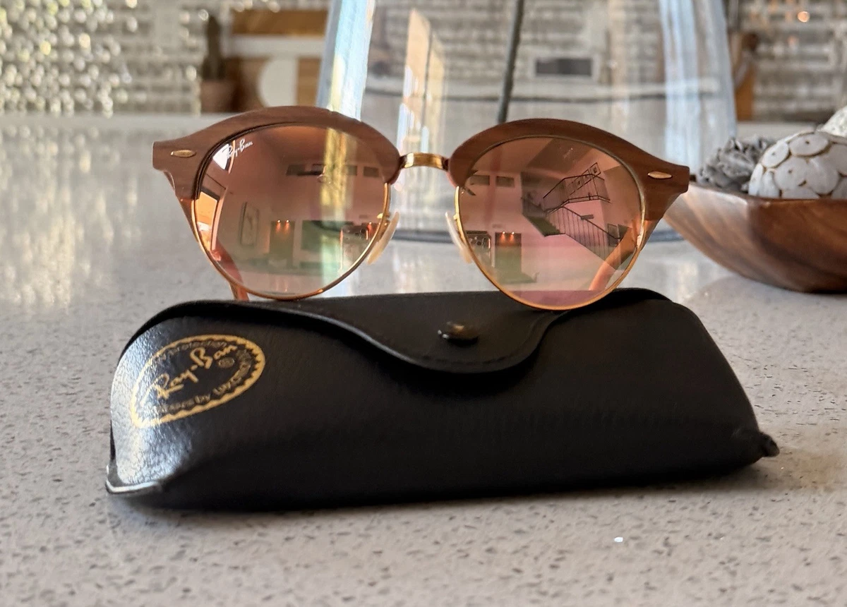 Ray-Ban Wooden Round Sunglasses for Men for sale | eBay