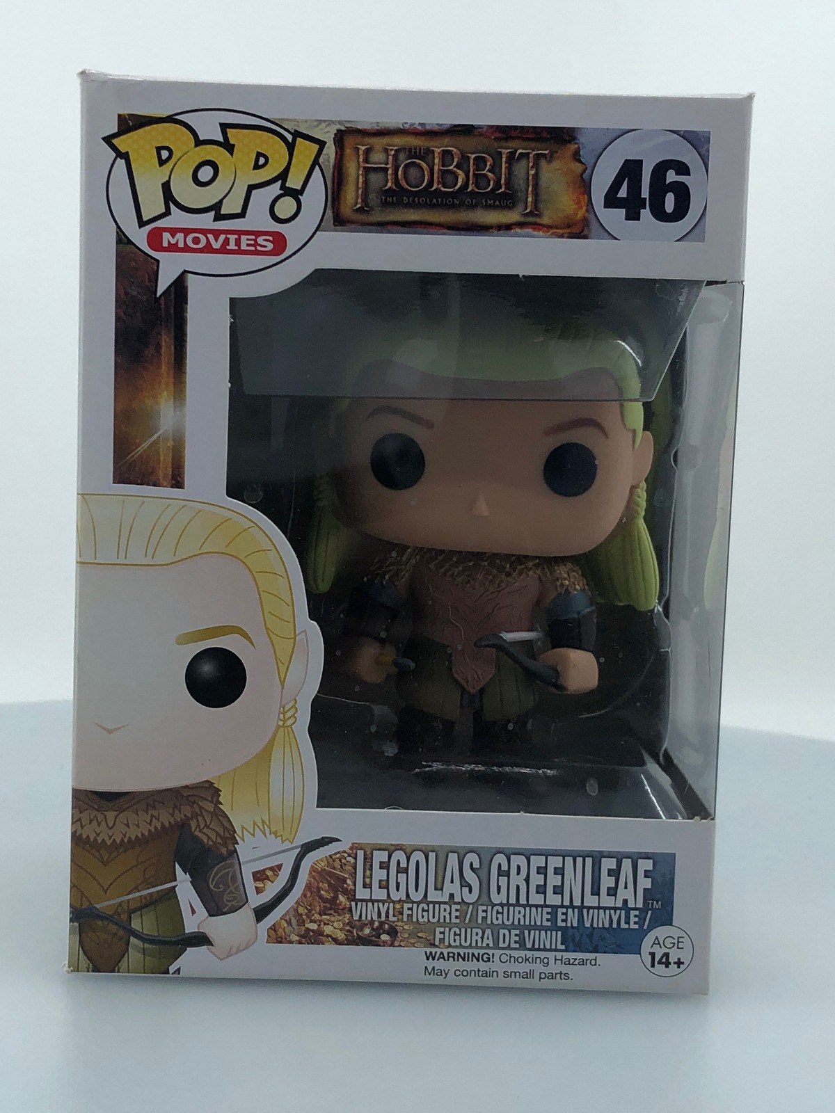 Funko Pop! Movies The Hobbit Legolas Greenleaf #46 Vinyl Figure Damaged Box