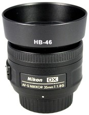 Nikon AF-S DX Nikkor 35mm 1:1,8G Objektiv (52mm Filtergewinde)