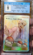 Professor Oak's Setup 233/236 CGC 9 Cosmic Eclipse Full Art w/Subgrades on eBay