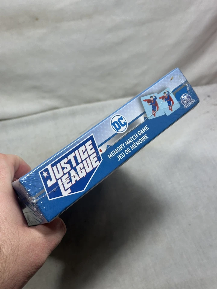 DC Comics Justice League Memory Match Game Box Set New Factory Sealed - Image 4 of 4