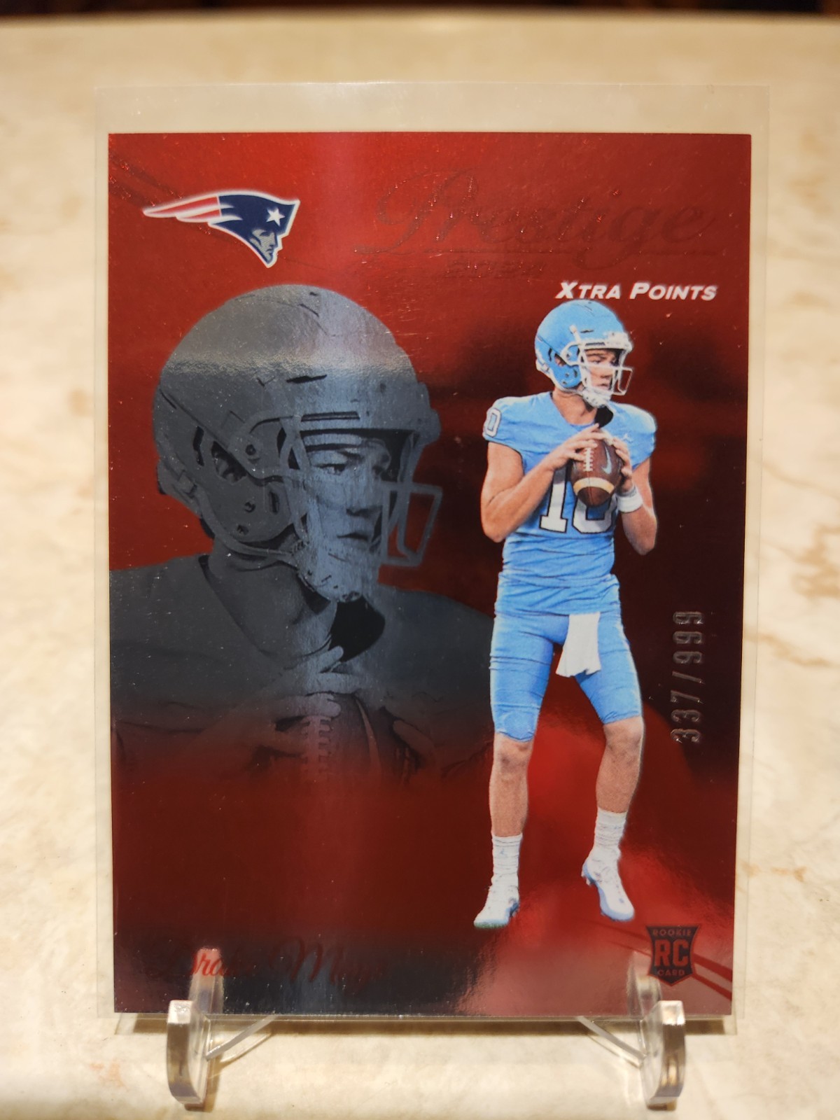 2024 Panini Prestige - Rookies Drake Maye #304 Xtra Points Red /999 (RC)📈📈📈