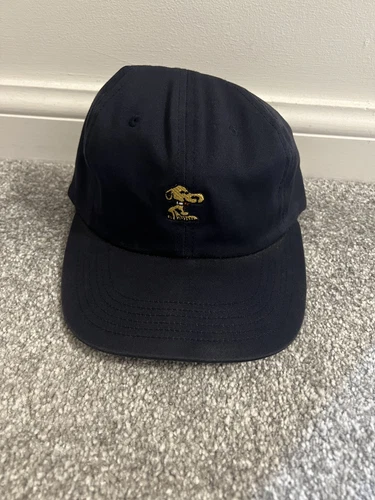 Casquette Supreme Vietnam Snoopy 6 panneaux bleu marine SS15 OG marque RARE