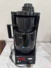 Vintage 1980s Oster Thermo Cafe Coffee Maker 3421-22A Programmable Black 10 Cup