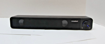 Elegiant SR USB Powered Computer Sound Bar Speaker (Black)