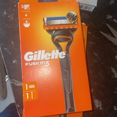Gillette Fusion5 Rasierer + 1 Klinge Nachfüller NEU versiegelt Original Rasiergriff UK
