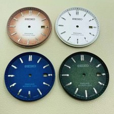 29/35mm Watch Dial Green Luminous for NH35 NH36 Movement Cocktail Frosted Dials
