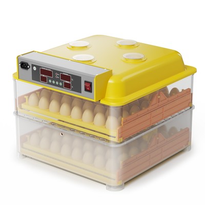 Wiltec Automatische Brutmaschine 112 Eier Inkubator Brutautomat Brutkasten