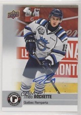 2019-20 Upper Deck CHL Auto Theo Rochette #42 Auto lc1