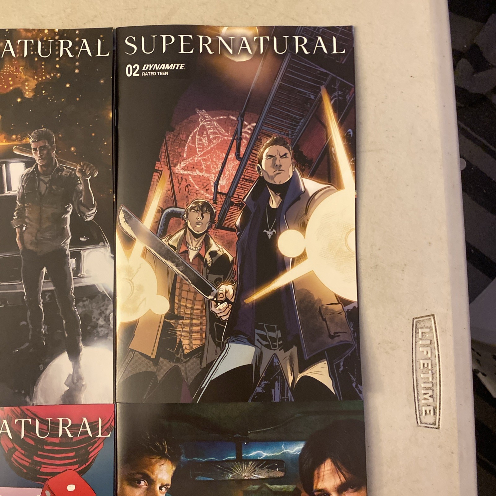 SUPERNATURAL Issue #2 Cover Set, 5 Covers - Dynamite Comics