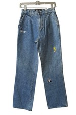 Jeans denim Teddy Fresh x Looney Tunes taglia 25 grunge streetwear punk skater