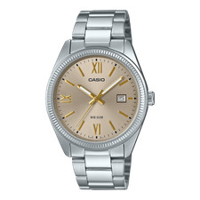 Casio MTP-1302DD-9A Mens 50M WR Stainless Steel Band Watch