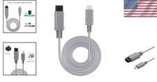 Effortless 2M Type C Charging Cable for Wii - Lightweight, Indoor/Outdoor Use