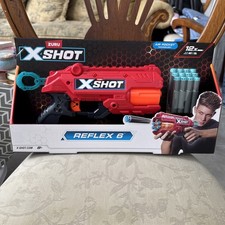 ZURU X-Shot Excel Double Reflex 6 Foam Dart Blaster with 12 Dart New