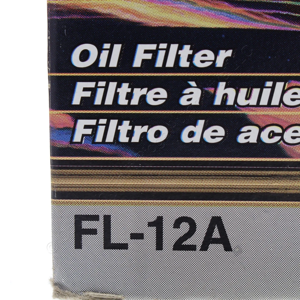 Filtro de aceite de motor de coche abollado Motorcraft FL-12A repuesto giratorio Foto 4 de 4
