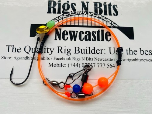 Sea fishing Rigs x 30: Pulley, Flounder, flapper: High Quality Professional Rigs - Picture 2 of 6