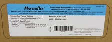 Masterflex 96410-82 Pump Tubing Silicone Tubing, Platinum, I/P 82 Length 25 feet