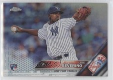 2016 Topps Chrome Refractor Luis Severino (Wind Up) #33 11ff
