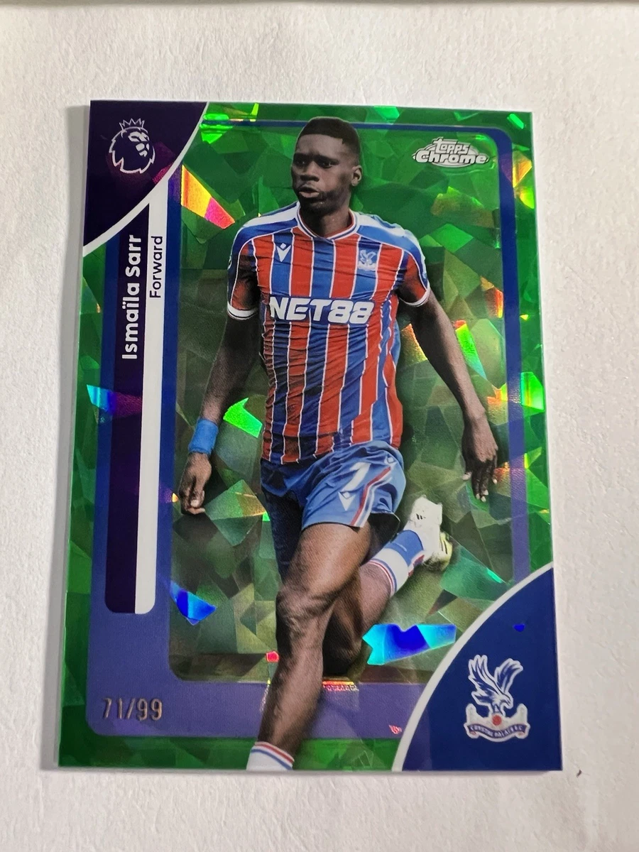 Carte Topps UEFA Europa League 2024 - Ismaila Sarr (OM) - Orange Droit Au But