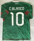 Cuauhtemoc Blanco Signed Jersey JSA COA Mexico Futbol Soccer