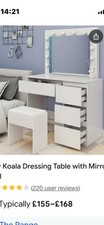 Dressing Table With Mirror