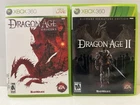 Dragon Age Origins + Dragon Age 2 Bundle (Microsoft Xbox 360) CIB Complete