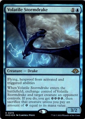 Volatile Stormdrake Modern Horizons 3 Foil NM R 0079