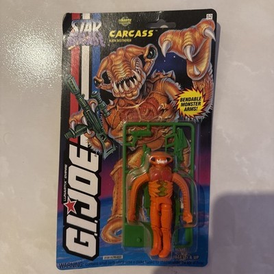 Gi Joe Star Brigade Carcass Alien Destroyer Vintage Hasbro 
