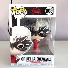 Funko Pop! Figura Vinilo Disney Live-Action Cruella #1039 (Revelación) Descontinuada