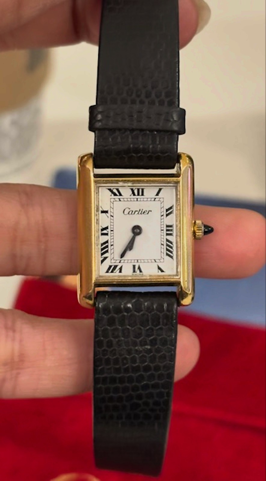 Cartier Pre-Must 1970S Tank watch 21mm 