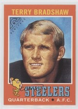 2002 Topps Gallery Heritage Terry Bradshaw #GH-TB HOF s1i