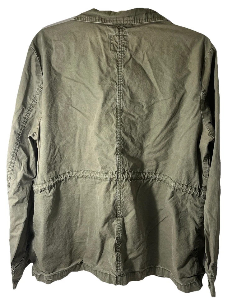 Chaqueta utilitaria Old Navy para mujer verde oliva con cuello de algodón manga larga talla XL Foto 2 de 4