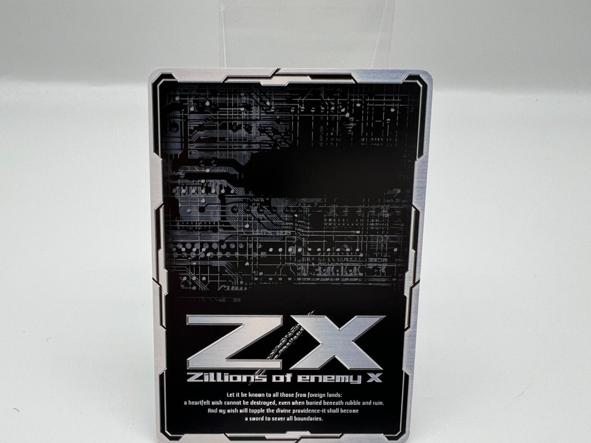 未使用！CREATURE 8.3インチ Z/X Zillions of Enemy X Card TCG B29-025 N Messenger's