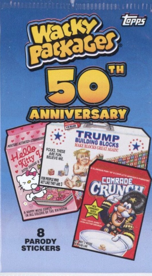 2017 Topps Wacky Packages 50th Anniversary U Pick Complete Your Set trump Base