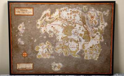 Hochwertige Karte von Tamriel aus The Elder Scrolls Online