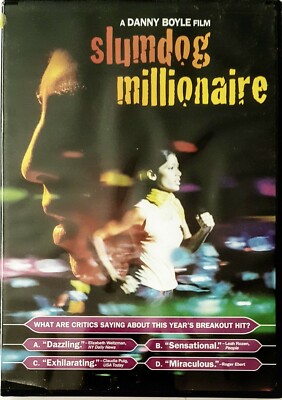 Slumdog Millionaire DVD 2009 Widescreen 8 Oscars - Out of Print RARE Sealed 