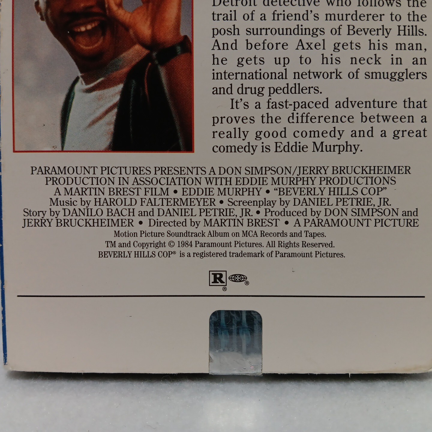 Beverly Hills Cop VHS 1984, 1992 Eddie Murphy Paramount Pictures