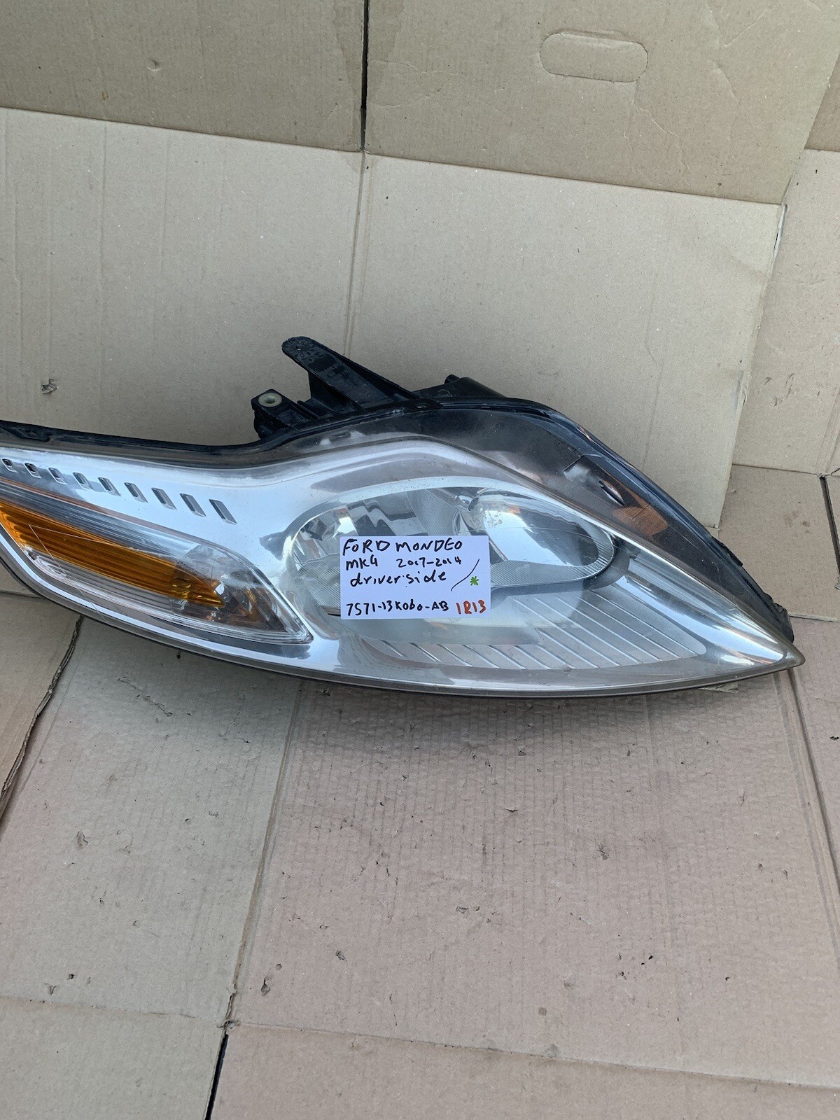 FORD MONDEO 20072014 MK4 Driver SIDE HALOGEN HEADLIGHT 7S7113K060AB