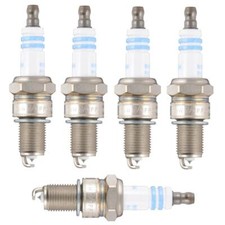 Set of 5 For VW Jetta 2.5L-L5 Golf 2.0L-L4 Spark Plugs Laser Platinum PZFR5Q11
