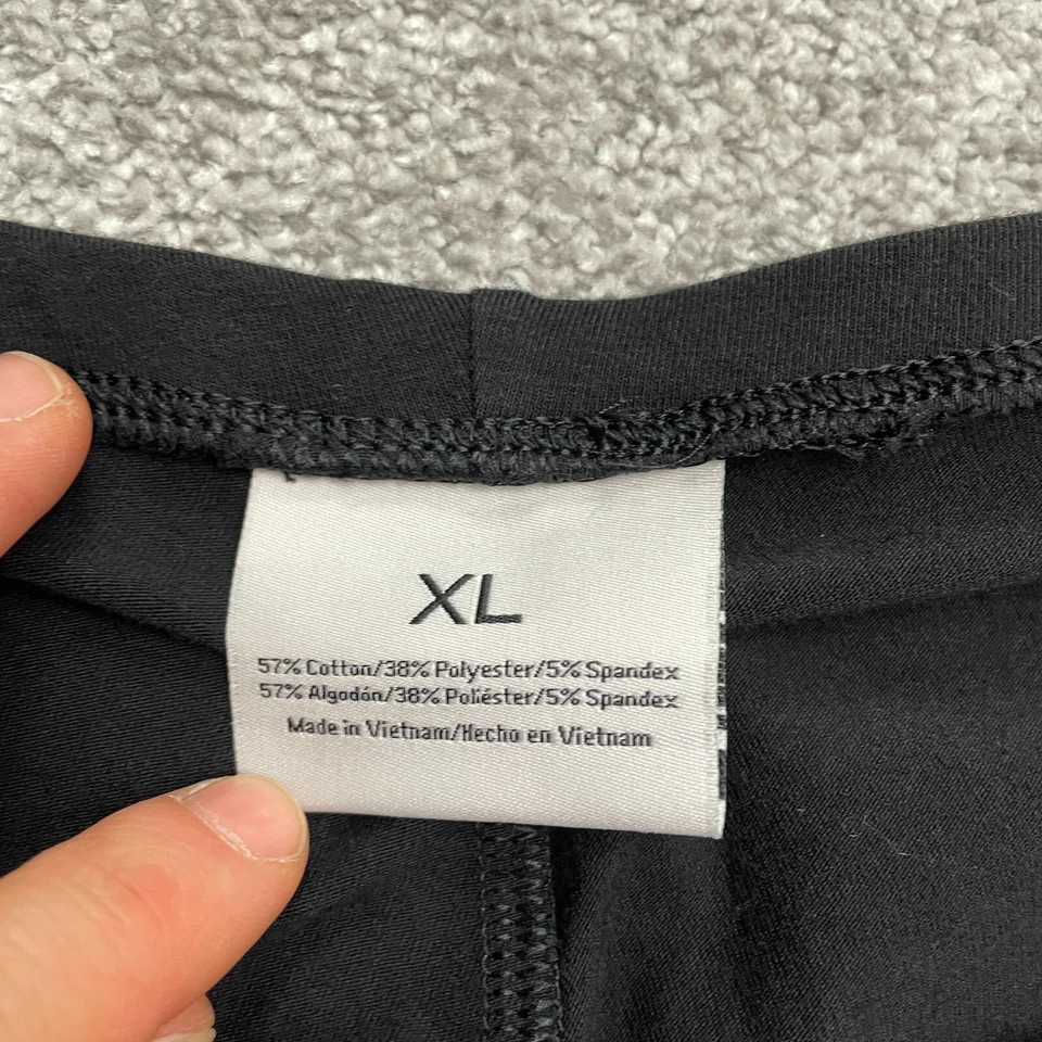 Leggings Gap Casual Feminina XL Preta Compressão Algodão Elástico Cintura Média 36x28,5 - Imagem 4 de 4