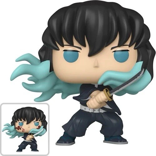 Demon Slayer Muichiro Tokito Funko Pop! #1853 CHASE & COMMON SET
