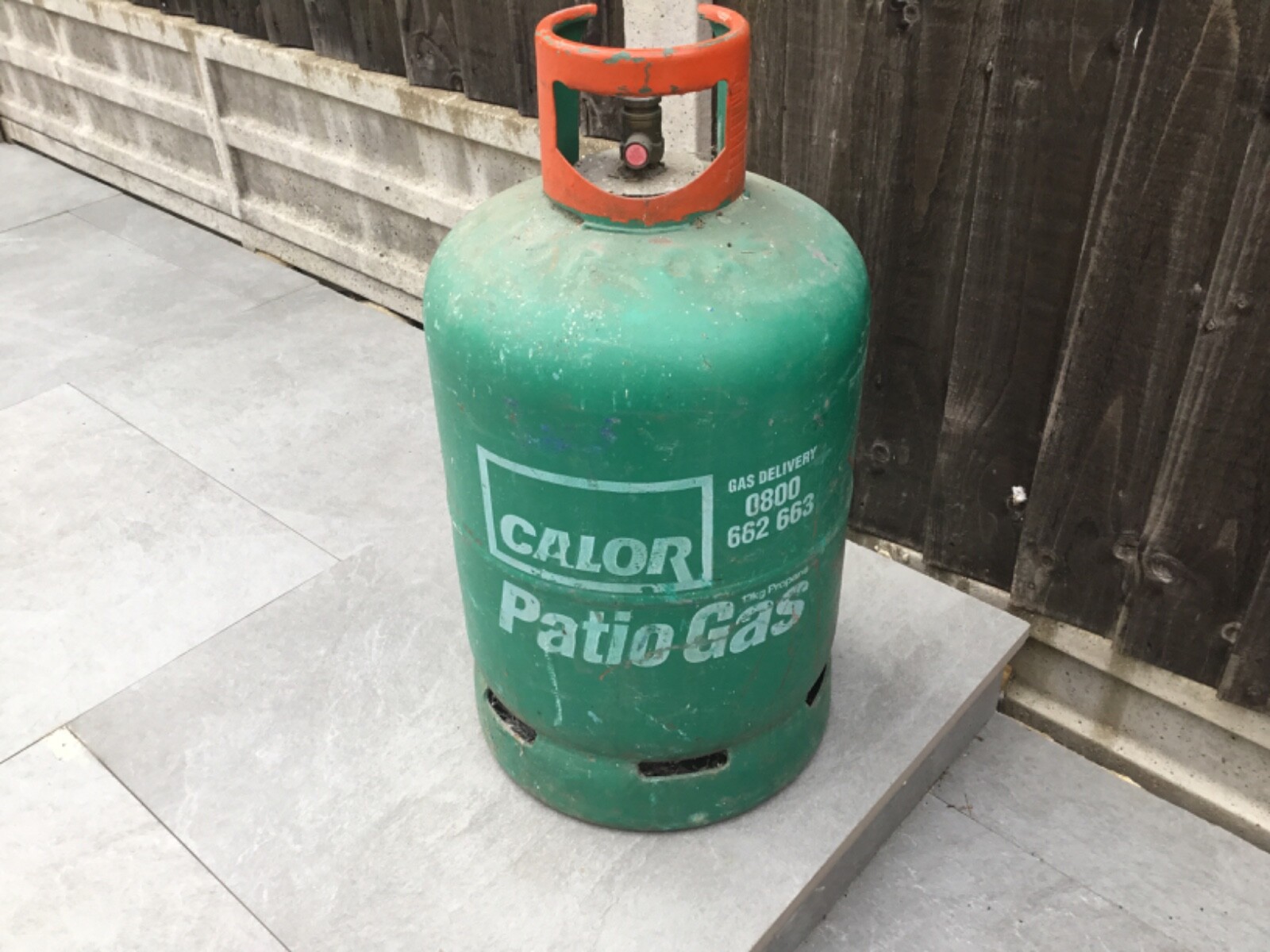 Calor Gas 13kg propane Patio Gas Bottle (empty) eBay
