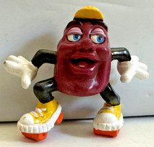 CALIFORNIA RAISINS FIGURE ROLLER SKATING 1988 APPLAUSE VINTAGE