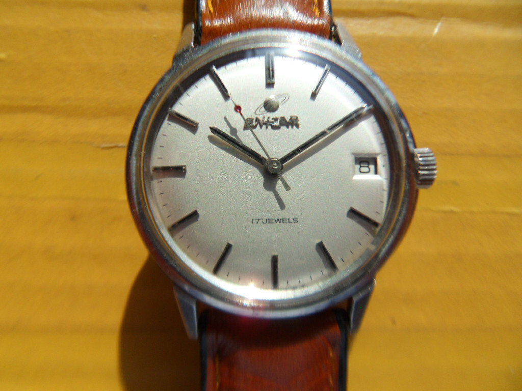 ☆名門Swiss.ENICAR☆OLD.ENICAR.21石手巻☆金機械稼働品❣️