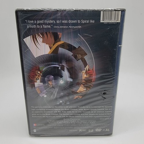 Spiral: Shooting Fallen Stars DVD Anime Brand New Sealed - Picture 2 of 3